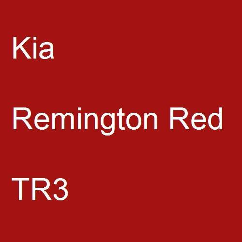 Kia, Remington Red, TR3.